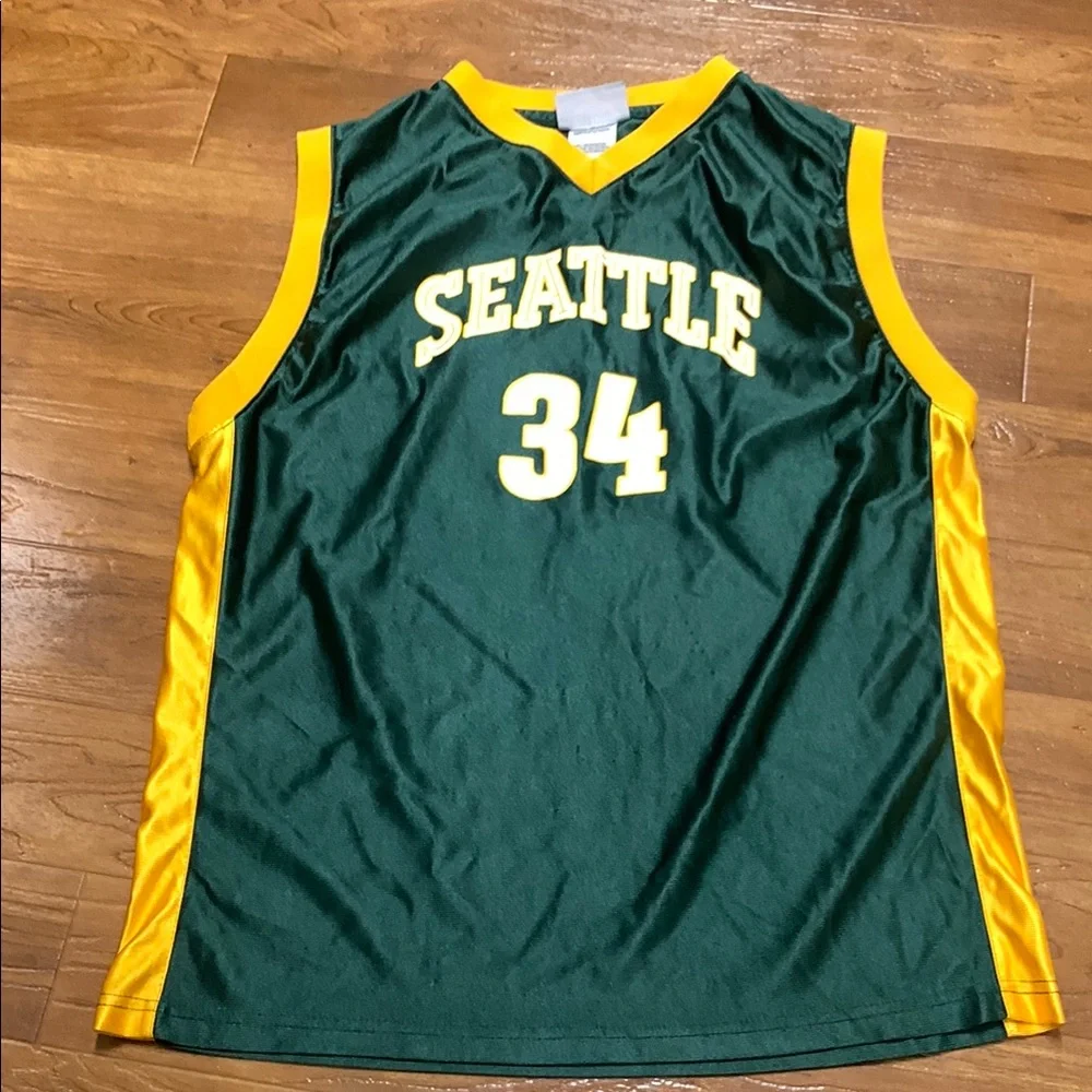 Seattle Sonics Ray Allen Basketball Jersey